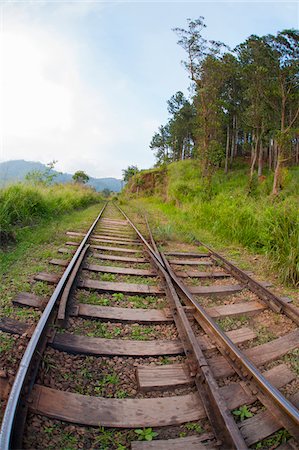 simsearch:700-07784163,k - Old Train Tracks near Ella Train Station, Ella, Badulla District, Sri Lanka Stock Photo - Rights-Managed, Code: 700-07784162