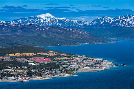 Overview of Tromso, Troms, Norway Stock Photo - Rights-Managed, Code: 700-07784184