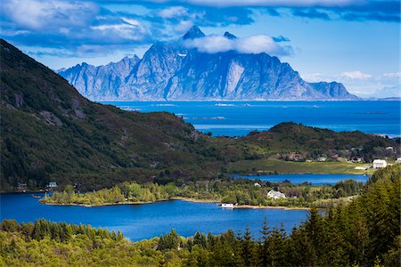 Hagskaret, Vestvagoy, Lofoten Archipelago, Norway Photographie de stock - Rights-Managed, Code: 700-07784252