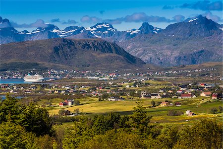 simsearch:700-07784298,k - Leknes, Vestvagoya, Lofoten Archipelago, Norway Stock Photo - Rights-Managed, Code: 700-07784275