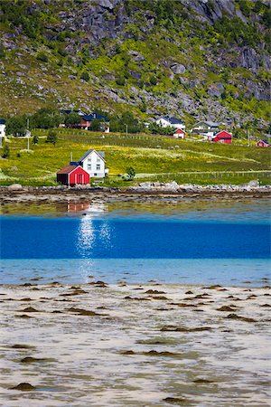 simsearch:700-07784298,k - Bo, Flakstadoya, Lofoten Archipelago, Norway Stock Photo - Rights-Managed, Code: 700-07784288