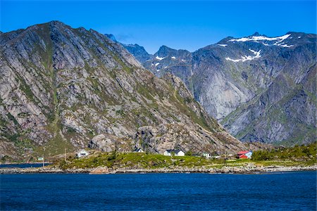 flakstad - Sund, Flakstad, Flakstadoya, Lofoten Archipelago, Norway Stock Photo - Rights-Managed, Code: 700-07784321