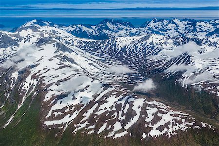 Aerial View of Mountains South of Tromso, Norway Stock Photo - Rights-Managed, Code: 700-07784472