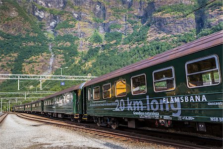simsearch:841-07083701,k - Flam Railway, Flam, Aurland, Sogn og Fjordane, Norway Stock Photo - Rights-Managed, Code: 700-07784641