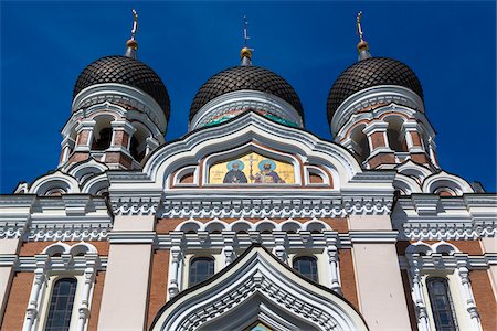 simsearch:855-08420585,k - Close-up of the Russian Orthodox, Alexander Nevsky Cathedral, Tallinn, Estonia Stock Photo - Rights-Managed, Code: 700-07783700