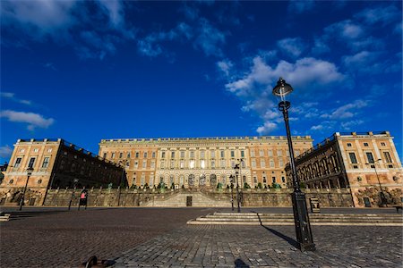 street and low angle - The Royal Palace, Gamla Stan (Old Town), Stockholm, Sweden Stock Photo - Rights-Managed, Code: 700-07783782