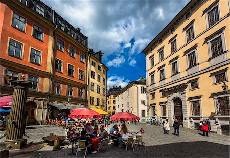 simsearch:700-07783846,k - City Square, Gamla Stan (Old Town), Stockholm, Sweden Stock Photo - Rights-Managed, Code: 700-07783814