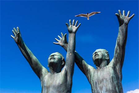 Gustav Vigeland Installation in Frogner Park, Oslo, Norway Stock Photo - Rights-Managed, Code: 700-07783935