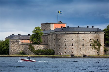 simsearch:700-07849673,k - Vaxholm Castle, Vaxholm near Stockholm, Sweden Stock Photo - Rights-Managed, Code: 700-07849674