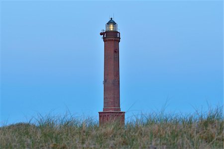 east frisia - Norderney Lighthouse at Dusk, Norderney, East Frisia Island, North Sea, Lower Saxony, Germany Stock Photo - Rights-Managed, Code: 700-07945026
