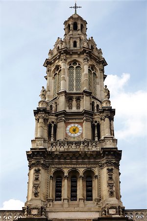 paris clock - Eglise de la Sainte-Trinite, Paris, France Stock Photo - Rights-Managed, Code: 700-08059904