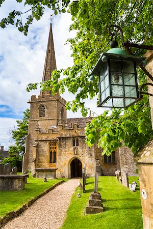 english (places and things) - St Michael and All Angels Church, Stanton, Gloucestershire, The Cotswolds, England, United Kingdom Stock Photo - Rights-Managed, Code: 700-08122148