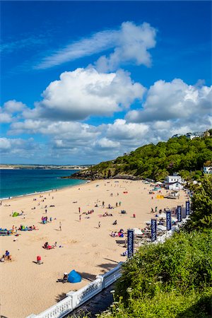 simsearch:700-08122229,k - Porthminster Beach, St Ives, Cornwall, England, United Kingdom Photographie de stock - Rights-Managed, Code: 700-08122260