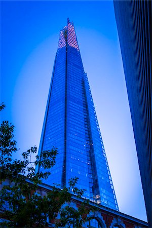 famous place in london - The Shard, London, England, United Kingdom Stock Photo - Rights-Managed, Code: 700-08145956