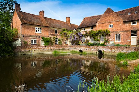 suffolk - Flatford Mill, Flatford, Suffolk, England, United Kingdom Stock Photo - Rights-Managed, Code: 700-08146021