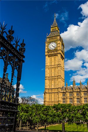 sky city - Big Ben, Westminster Palace and Houses of Parliament, London, England, United Kingdom Stock Photo - Rights-Managed, Code: 700-08146119