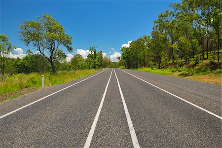 simsearch:600-01604007,k - Road in Summer, Bruce Highway, Queensland, Australia Stock Photo - Rights-Managed, Code: 700-08146210