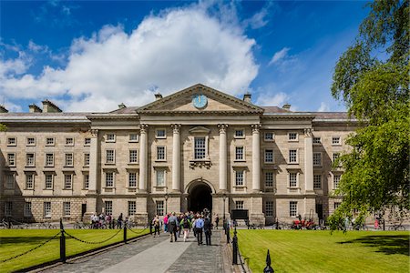 school building - Regent House, Trinity College, College Green, Dublin, Leinster, Ireland Stock Photo - Rights-Managed, Code: 700-08146296