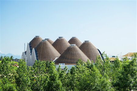 Zero Pavilion, designed by Michele de Lucchi at Milan Expo 2015, Italy Stock Photo - Rights-Managed, Code: 700-08167336