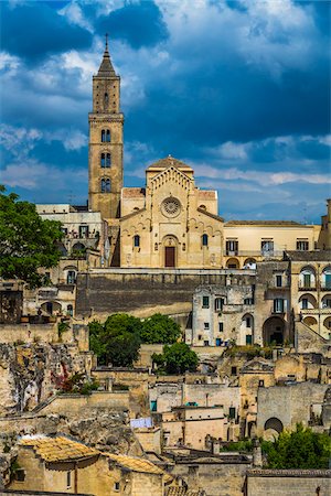 simsearch:841-06806761,k - Matera Cathedral in Sassi, Matera, Basilicata, Italy Stock Photo - Rights-Managed, Code: 700-08737487