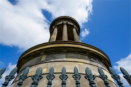 decorative iron - Close-up of the Dugald Stewart Monument on Calton Hill in Edinburgh, Scotland, United Kingdom Stock Photo - Rights-Managed, Code: 700-08973491