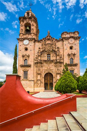 simsearch:841-05782943,k - Templo Valenciana Church, Guanajuato City, Mexico Photographie de stock - Rights-Managed, Code: 700-09071043