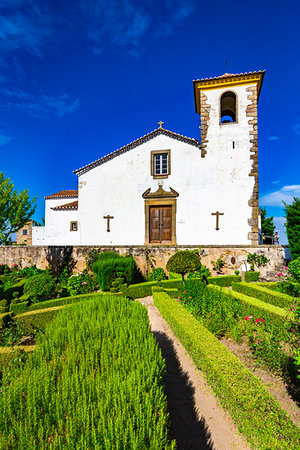 simsearch:400-05724379,k - Gardens and the Church of Saint Mary in the municipality of Marvao in Portalegre District of Portugal Stock Photo - Rights-Managed, Code: 700-09226799