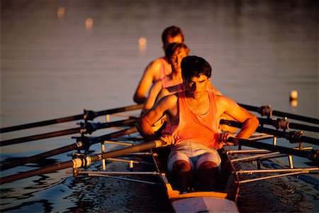 rowers young people - Rowers Stock Photo - Rights-Managed, Code: 700-00008114