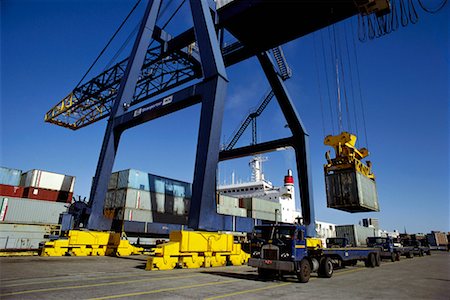 simsearch:700-03368682,k - Container Terminal Saint John, New Brunswick, Canada Stock Photo - Rights-Managed, Code: 700-00009560