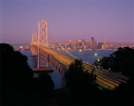 simsearch:700-00650042,k - The Bay Bridge San Francisco, California, USA Stock Photo - Rights-Managed, Code: 700-00014978