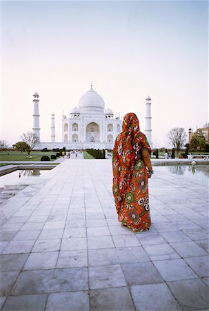simsearch:700-02957995,k - Taj Mahal, Inde Photographie de stock - Rights-Managed, Code: 700-00015523