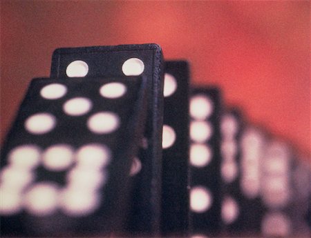 simsearch:700-00025922,k - Close-Up of Falling Dominoes Stock Photo - Rights-Managed, Code: 700-00019140