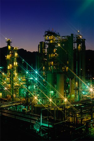 simsearch:700-00018773,k - Oil Refinery in Burnaby British Columbia, Canada Stock Photo - Rights-Managed, Code: 700-00010007