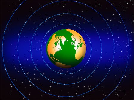 simsearch:600-00059402,k - Globe in Sky Foto de stock - Con derechos protegidos, Código: 700-00011312