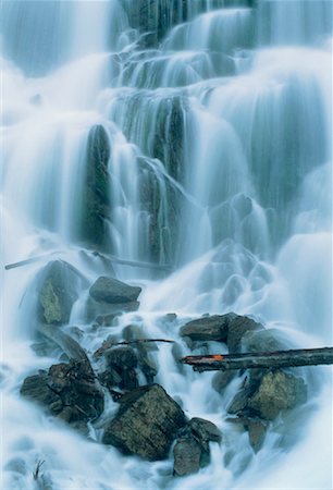 simsearch:700-00013865,k - Waterfall Glacier National Park British Columbia, Canada Stock Photo - Rights-Managed, Code: 700-00011913