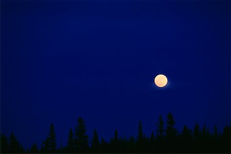 silo alberta - Full Moon over Stoney Indian Reserve Alberta, Canada Stock Photo - Rights-Managed, Code: 700-00012439