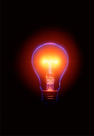simsearch:700-00453204,k - Glowing Light Bulb Stock Photo - Rights-Managed, Code: 700-00012450