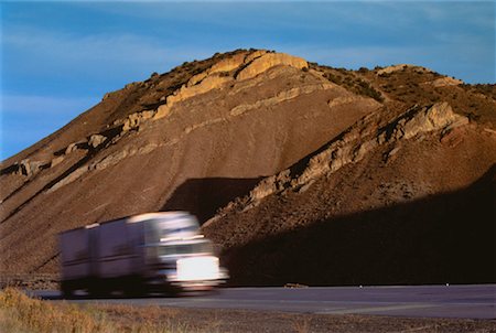 simsearch:700-00068576,k - Truck in Motion Nevada, USA Stock Photo - Rights-Managed, Code: 700-00013195