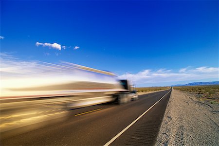 simsearch:700-00068576,k - Blurred Transport Truck on Road Nevada, USA Stock Photo - Rights-Managed, Code: 700-00025080