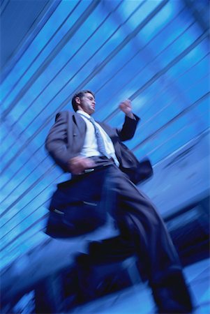 peter griffith - Businessman Rushing, Checking Watch Stock Photo - Rights-Managed, Code: 700-00025092