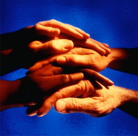 simsearch:700-00046258,k - Stacked Hands Stock Photo - Rights-Managed, Code: 700-00025432