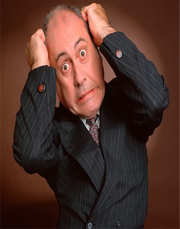 simsearch:700-00088934,k - Portrait of Frustrated Businessman Stock Photo - Rights-Managed, Code: 700-00025740