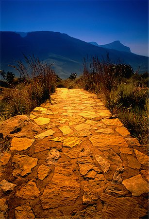 Pathway Blyde River Canyon Nature Preserve, South Africa Stock Photo - Rights-Managed, Code: 700-00026002