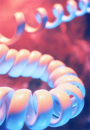 simsearch:700-00025806,k - Close-Up of Telephone Cord Stock Photo - Rights-Managed, Code: 700-00026762