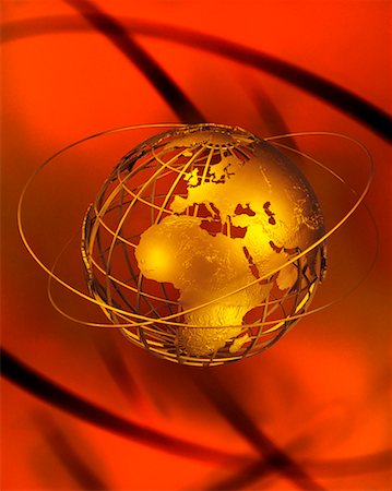 simsearch:600-00070882,k - Wire Globe with Rings Europe and Africa Stock Photo - Rights-Managed, Code: 700-00029130