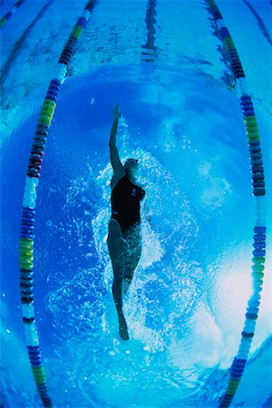 simsearch:700-00091923,k - Underwater View of Woman Swimming Stock Photo - Rights-Managed, Code: 700-00029853