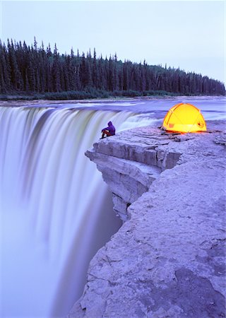 pictures of people camping in the northwest territories - Alexandra Falls, Hay River, Twin Falls Gorge Territorial Park Northwest Territories, Canada Stock Photo - Rights-Managed, Code: 700-00021758