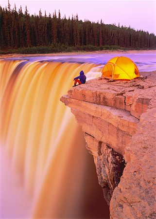 pictures of people camping in the northwest territories - Alexandra Falls, Hay River, Twin Falls Gorge Territorial Park Northwest Territories, Canada Stock Photo - Rights-Managed, Code: 700-00021759