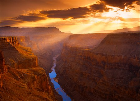 Sunrise over Toroweap Overlook Grand Canyon, Arizona, USA Stock Photo - Rights-Managed, Code: 700-00022835