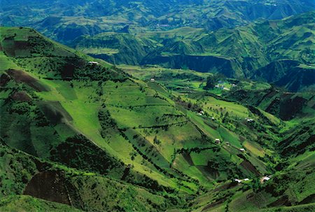 simsearch:700-00023229,k - Aerial View of Andean Highlands Cotopaxi Province, Ecuador Foto de stock - Con derechos protegidos, Código: 700-00023232